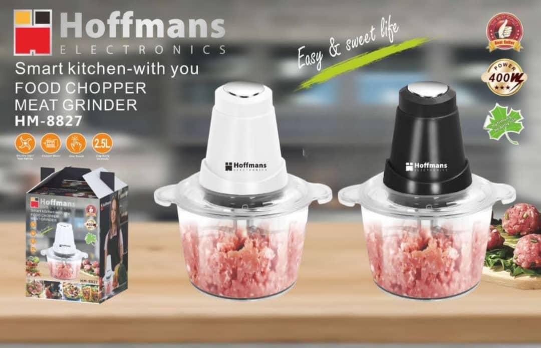 Hoffmans Food Chopper & Meat Grinder HM 8827 – 400W 🔪🥩