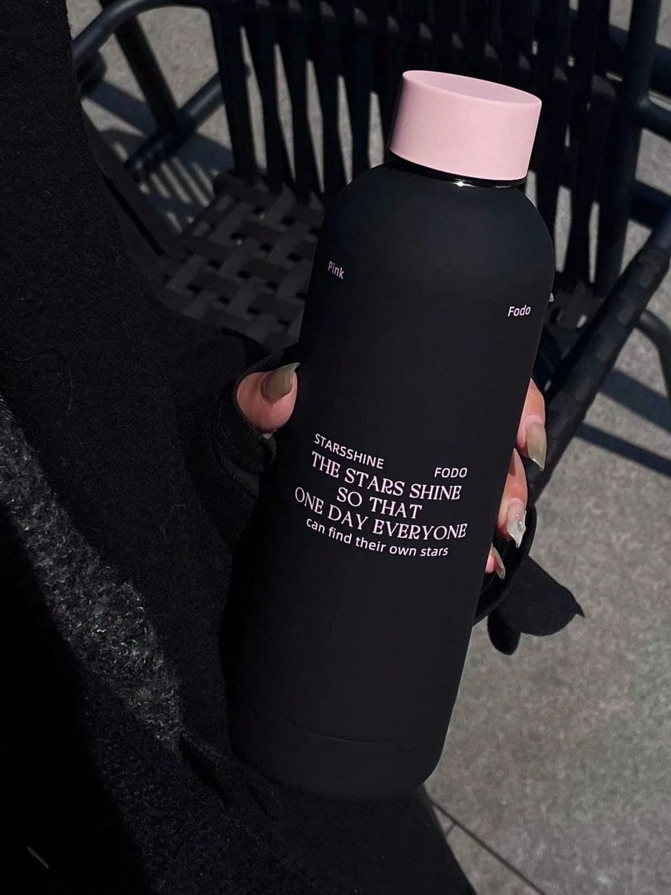 500ML INSULATED Large Capacity Portable Stainless Steel Sports Outdoor Water Cup/Coffee Mug