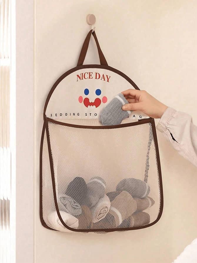 Hanging Mesh Storage Organizer Bag
