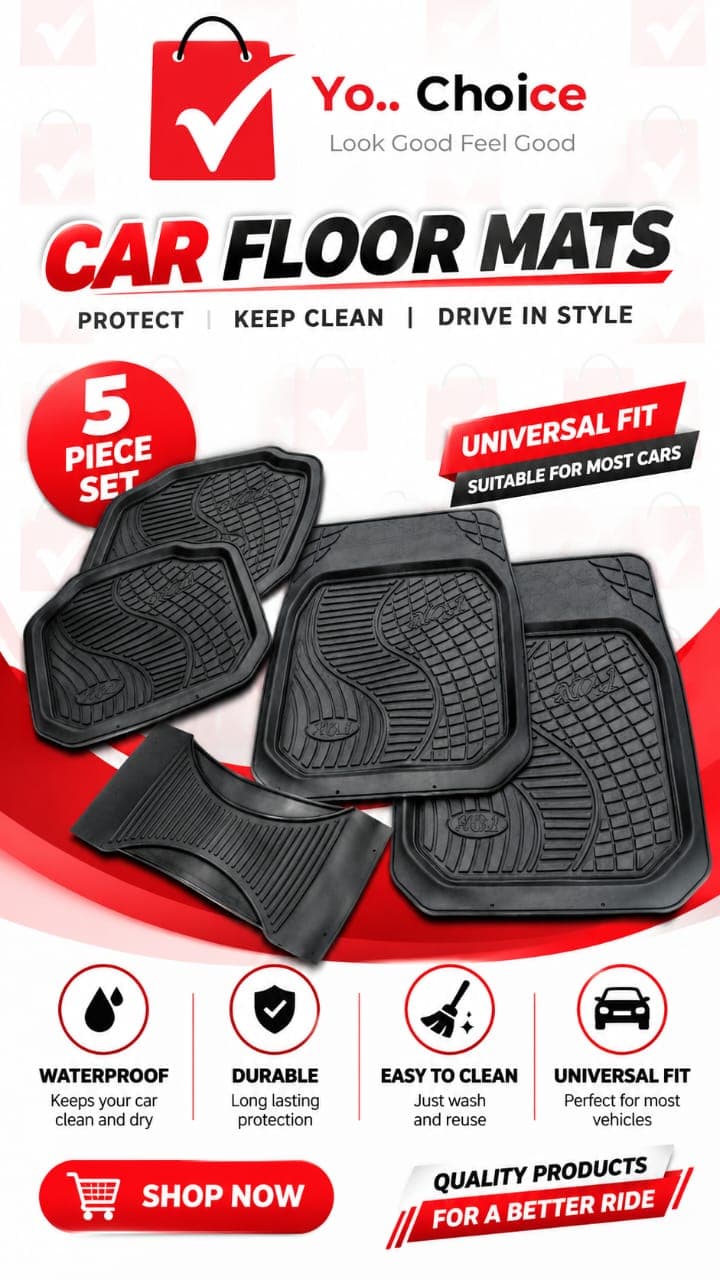 L134SN Universal Fit Car Floor Mats