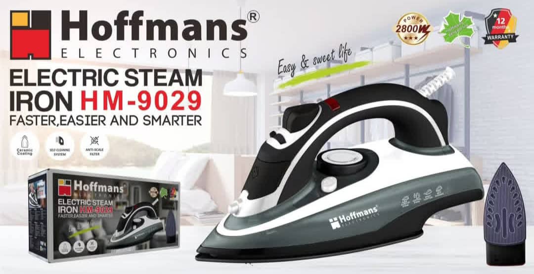 Hoffmans Electric Steam Iron - HM 9029 A033LL
