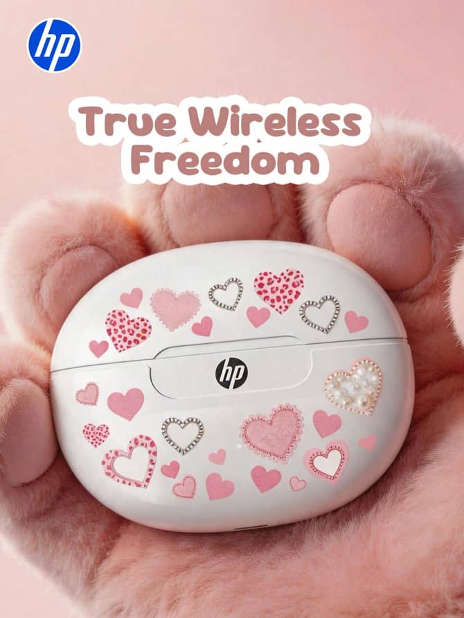 C023SN HP HD1 Wireless Bluetooth Earbuds