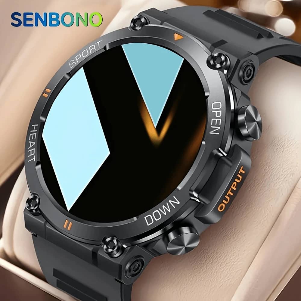 C019SN SENBONO Military Smart Watch