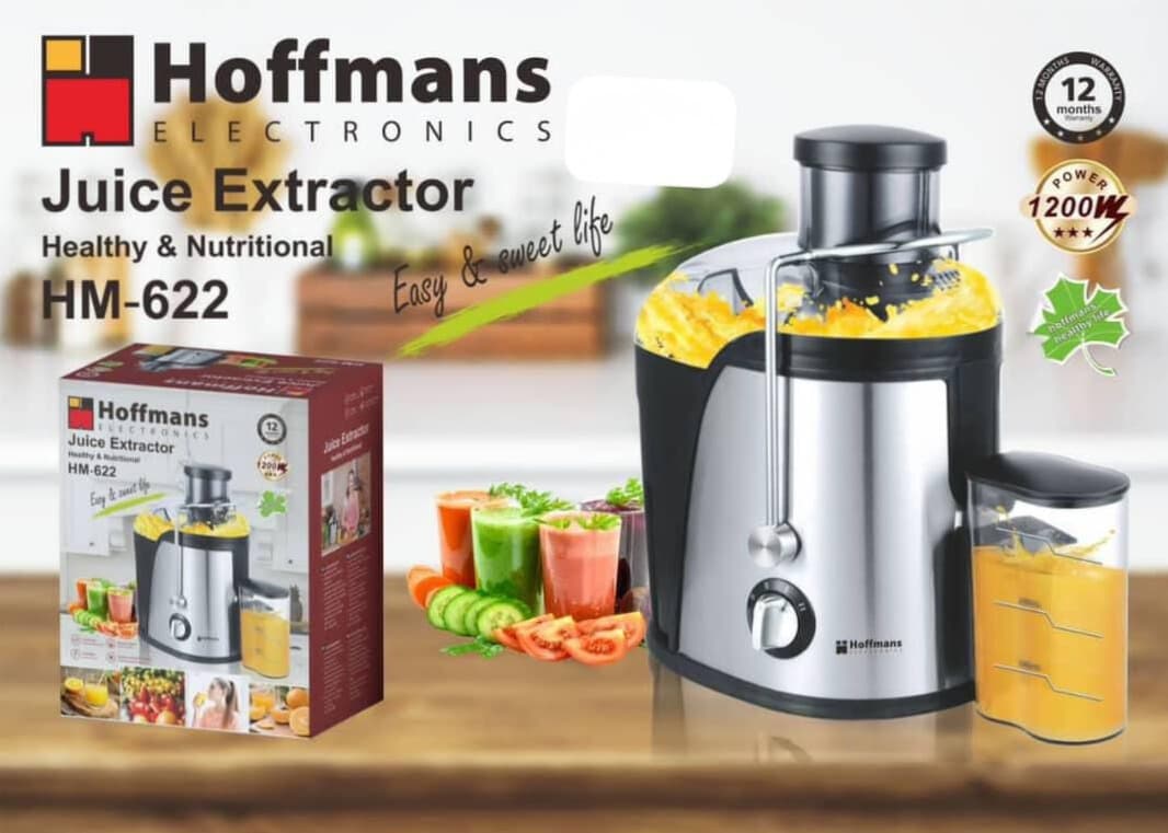 Hoffmans Juice Extractor HM 622 – 1200W 🍊⚡