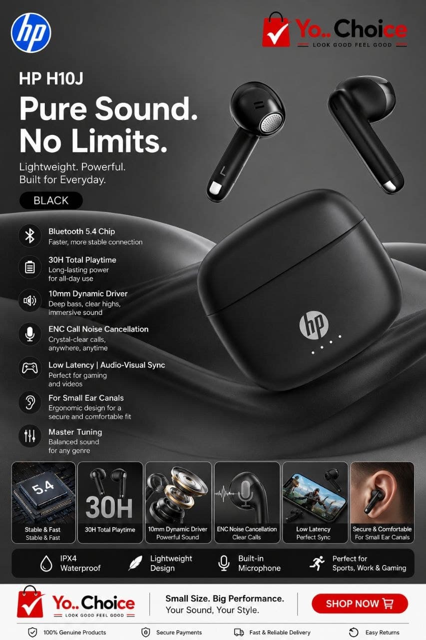 HP H10J Wireless Earbuds C003SN