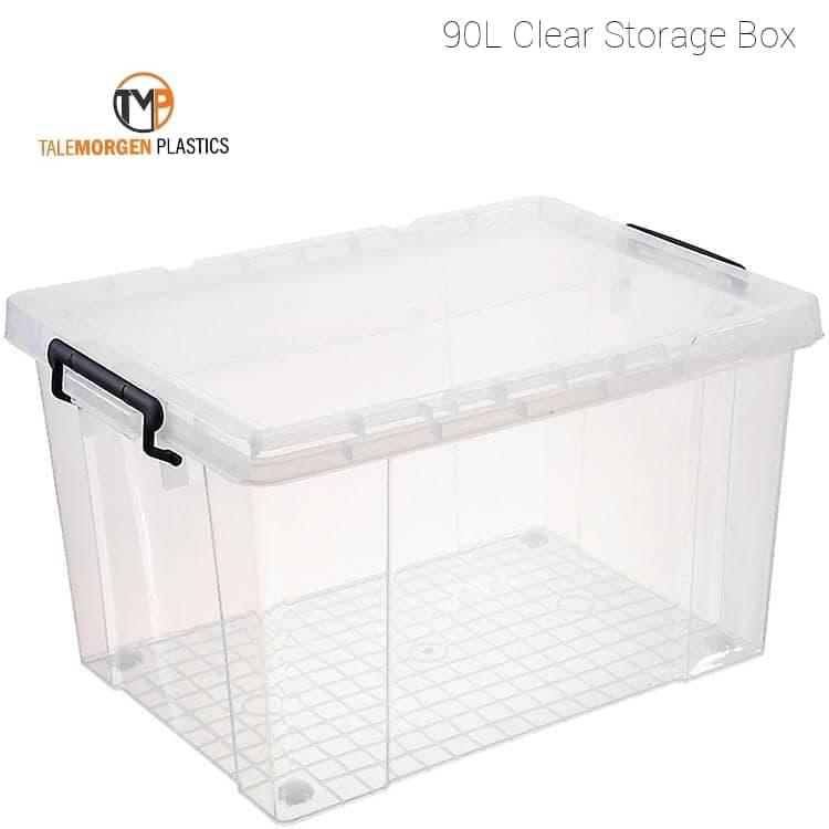 90L Clear Storage Container