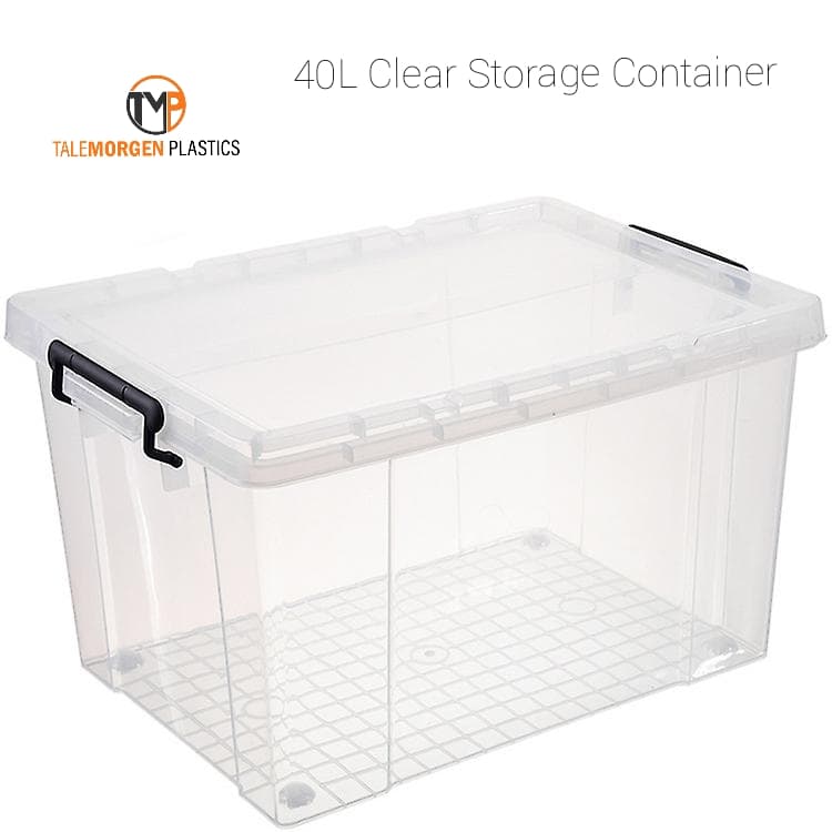 40L Clear Storage Container