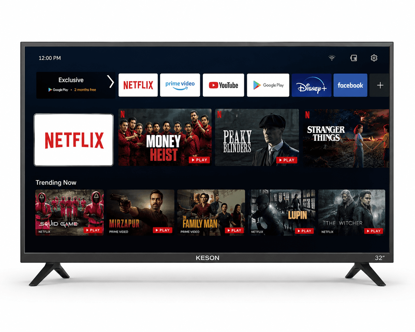 Keson 32 Inch Smart LED TV